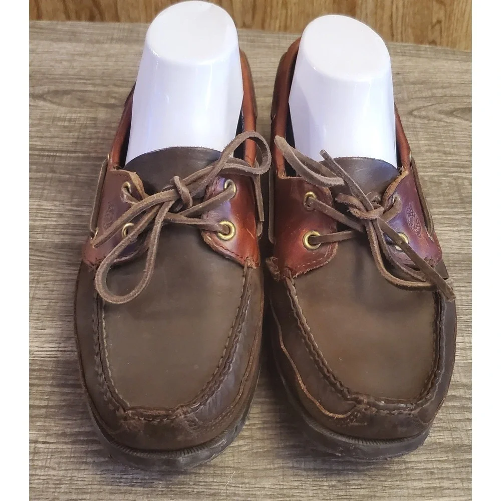 Dexter Navigator Boat Shoes Men's Size 8 Brown